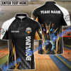 BlueJose Bowling And Pins The Fury Of Thunder Customized Name 3D Shirt (4 Colors)