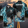 BlueJose Darts Breath Of Ice Personalized Name, Team Name Shirt (4 Colors)