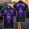 BlueJose Darts Fire Dragon And Skull Personalized Name, Team Name Shirt (4 Colors)