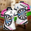 BlueJose Dart Board Personalized Name, Team Name Shirt (4 Colors)