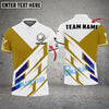 BlueJose Golf Pro Square Customized Name, Team Name 3D Shirts (4 Colors)