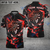 BlueJose Thunder Rising Darts Personalized Name, Team Name Shirt (6 Colors)