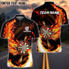 BlueJose Breath Of Fire Darts Personalized Name, Team Name Shirt (4 Colors)