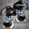BlueJose Bowling And Pins Breath Of Fire 2.0 Customized Name 3D Shirt ( 3 Colors)