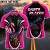 BlueJose Flamingo Darts Personalized Name, Team Name Shirt