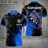BlueJose Paint Style Darts Personalized Name, Team Name Shirt (4 Colors)