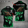 BlueJose Personalized Name Dragon Bowling And Pins Multicolor 3D Shirt