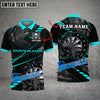 BlueJose Darts Cool Skull Personalized Name, Team Name Shirt ( 5 Colors)
