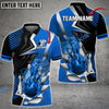 BlueJose Bowling And Pins Blazing Strike Customized Name 3D Shirt ( 5 Colors)