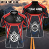 BlueJose Dartboard Racing Personalized Name, Team Name Shirt (6 Colors)