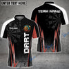 BlueJose Darts Board Personalized Name, Team Name Shirt (5 Colors)