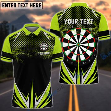 BlueJose Thunder Darts Personalized Name, Team Name Shirt (12 Colors)