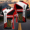 BlueJose Dart Board Personalized Name, Team Name Shirt (4 Colors)