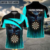 BlueJose Dart Board Eagle Personalized Name, Team Name Shirt (4 Colors)