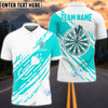 BlueJose Dartboard And Dart Personalized Name, Team Name Shirt (4 Colors)