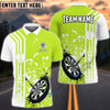 BlueJose Ink Splatter Dart And Dartboard Personalized Name Shirt (4 Colors)