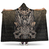 VikingStyle Hooded Blanket - Odin with Hugin and Munin Hooded Blanket A7