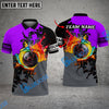 BlueJose Bowling And Pins Rainbow Painting Style Customized Name 3D Shirt (4 Colors)