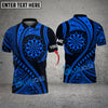 BlueJose Darts Polynesian Personalized Name Shirt (4 Colors)