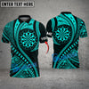 BlueJose Darts Polynesian Personalized Name Shirt (4 Colors)