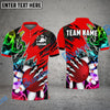 BlueJose Bowling And Pins Smoking Claws Customized Name 3D Shirt ( 6 Colors)