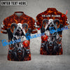 BlueJose Bowling And Pins Demonic Entity  Multicolor Customized Name 3D Shirt ( 4 Colors )