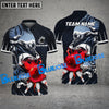 BlueJose Bowling And Pins Alpha Flame Wolf Customized Name 3D Shirt (4 Colors)