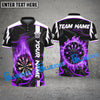 BlueJose Darts Vengeful Flame Personalized Name, Team Name Shirt (4 Colors)