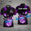 BlueJose Bowling And Pins Fireball Fury Customized Name 3D Shirt (4 Colors)