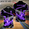 BlueJose Bowling And Pins Premium Customized Name 3D Shirt ( 6 Colors)