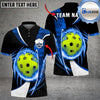 BlueJose Pickleball Wind Blade Personalized Name, Team Name Unisex Shirt (4 Colors)