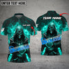 BlueJose Bowling And Pins Flame Magician Multicolor Customized Name 3D Shirt (4 Colors)