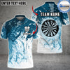 BlueJose Darts Grunge Paint  Personalized Name, Team Name Shirt (6 Colors)