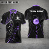 BlueJose Bowling And Pins Black Panther Pro Multicolor Customized Name 3D Shirt (6 Colors)