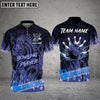 BlueJose Bowling And Pins Upper High Dragon Customized Name 3D Shirt (6 Colors)