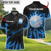 BlueJose Golf Break The Darkness Customized Name, Team Name 3D Shirts (4 Colors)