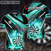 BlueJose Darts Fire Arrow Rain Personalized Name, Team Name Shirt (4 Colors)