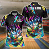 BlueJose Bowling Graffiti Splash Paint Personalized Shirt