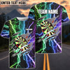 BlueJose Darts Lightning Personalized Name Shirt