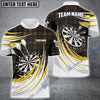 BlueJose Darts Plaid Color Personalized Name, Team Name Shirt (4 Colors)