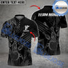 BlueJose Bowling And Pins Crack Glass Pattern Multicolor Customized Name 3D Shirt (6 Colors)