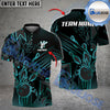 BlueJose Bowling And Pins Crack Glass Pattern Multicolor Customized Name 3D Shirt (6 Colors)