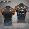 BlueJose Golf Premium Basic Customized Name, Team Name 3D Shirts (4 Colors)
