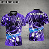 BlueJose Bowling And Pins Fire Supersonic Speed Customized Name 3D Shirt (6 Colors)