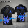 BlueJose Bowling And Pins Premium Crown Customized Name 3D Shirt (6 Colors)