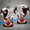 BlueJose Bowling And Pins Thuderstorm Fire Pattern Multicolor Customized Name 3D Shirt ( 4 Colors )