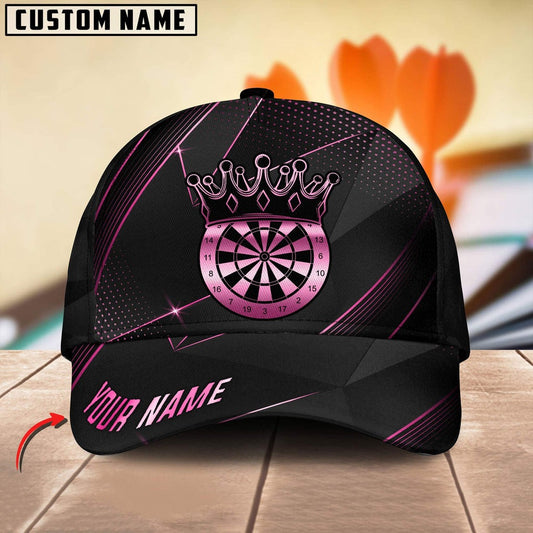BlueJose Darts Golden Luxury Pattern Personalized Name Cap (6 Colors)