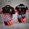 BlueJose Darts Lava Stone  Personalized Name, Team Name Shirt (6 Colors)