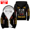 BlueJose Custom Name Boxing Less Talk More Doing 3D Hoodie