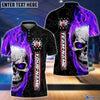 BlueJose Personalized Name and Team Name Skull Fire Winner Bowling and Pins Multicolor 3D Shirt, Personalized Shirts For Bowling Players